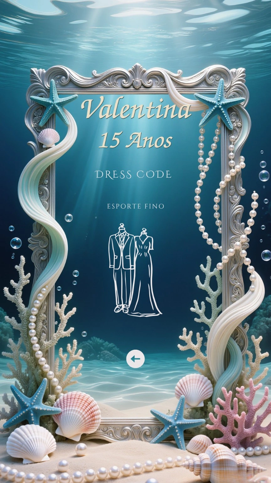 Valentina, 15 anos. Dress code: esporte fino.